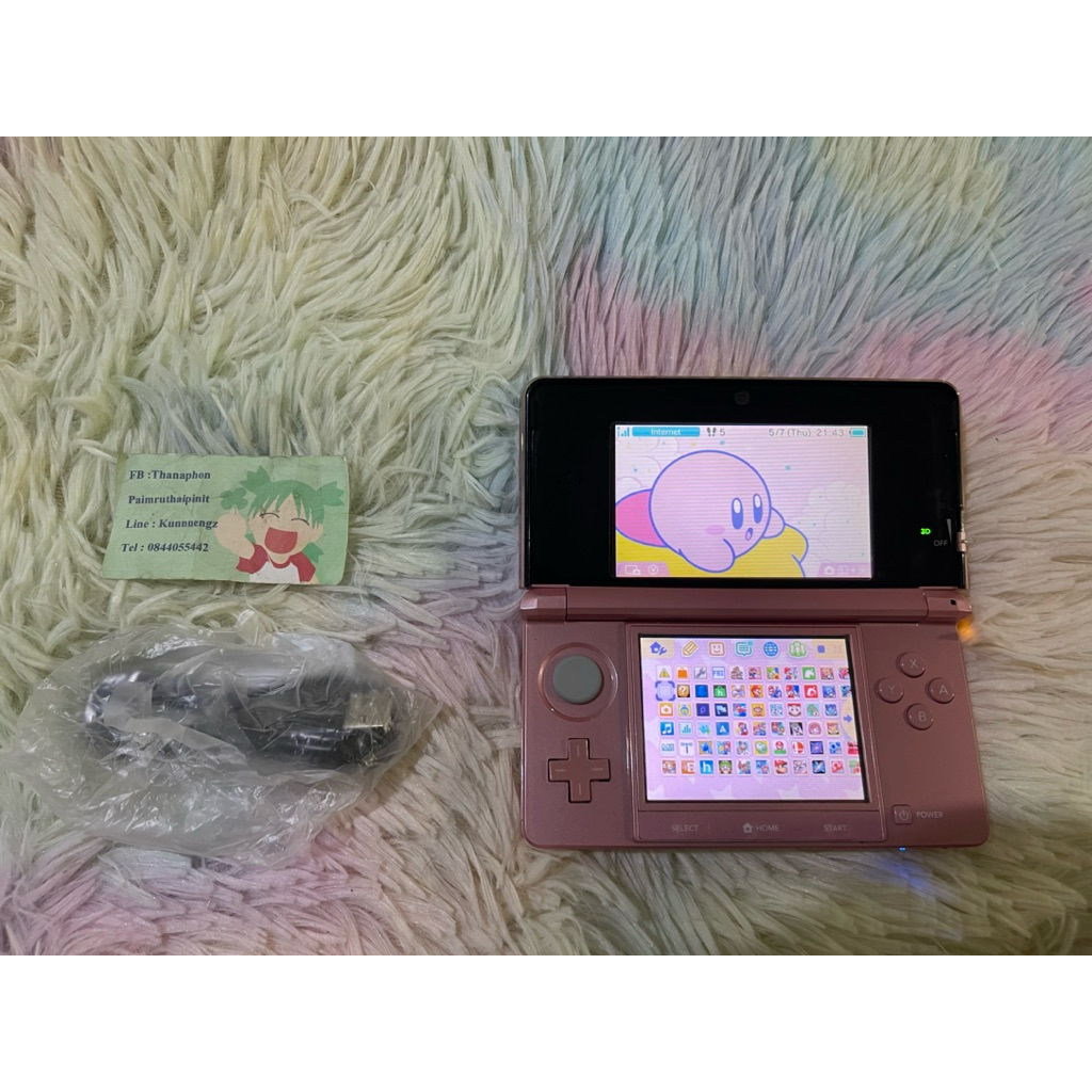 Nintendo 3ds,2ds 32,64 G มือ2 แปลงแล้วเมนู Eng สนใจทักมาสอบถามได้ครับ ไม่รีบไม่เป็นไรครับ ^^