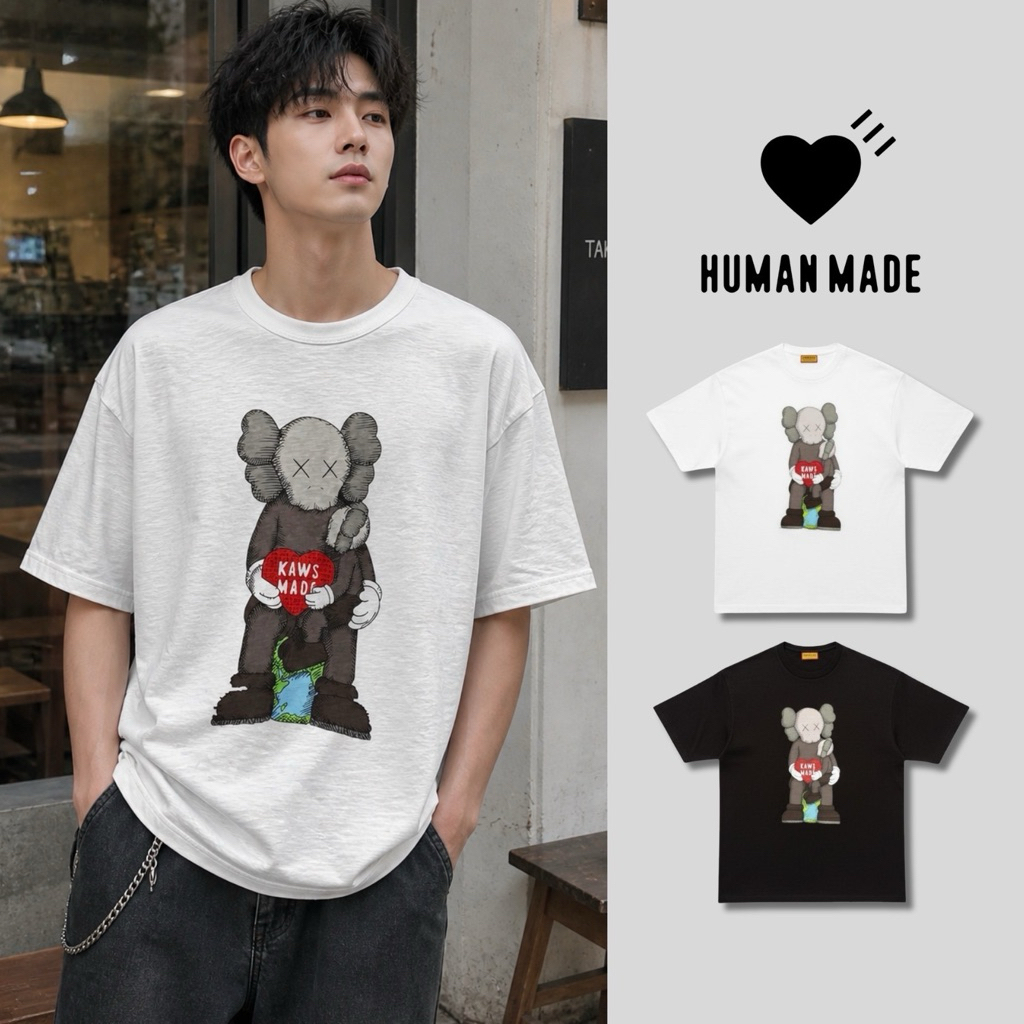 พร้อมส่ง | เสื้อยืด Human Made - KAWS BANGKOK T-Shirt ส่งสินค้าทุกวัน รับประกันความพอใจ คืนเงินได้