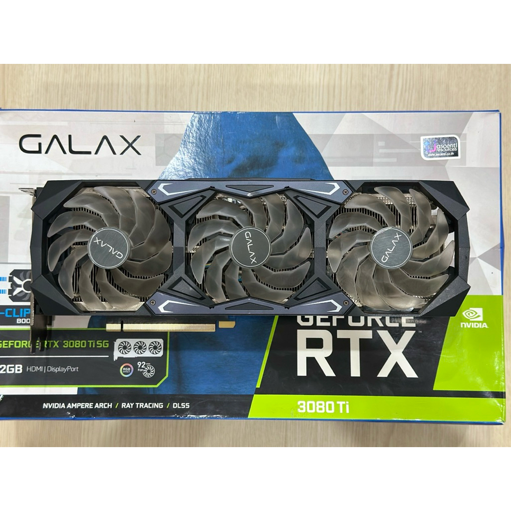 Galax RTX3080TI 12GB พร้อมใช้งาน อ่านรายละเอียดก่อนสั่งซื้อ (มีของพร้อมจัดส่ง)
