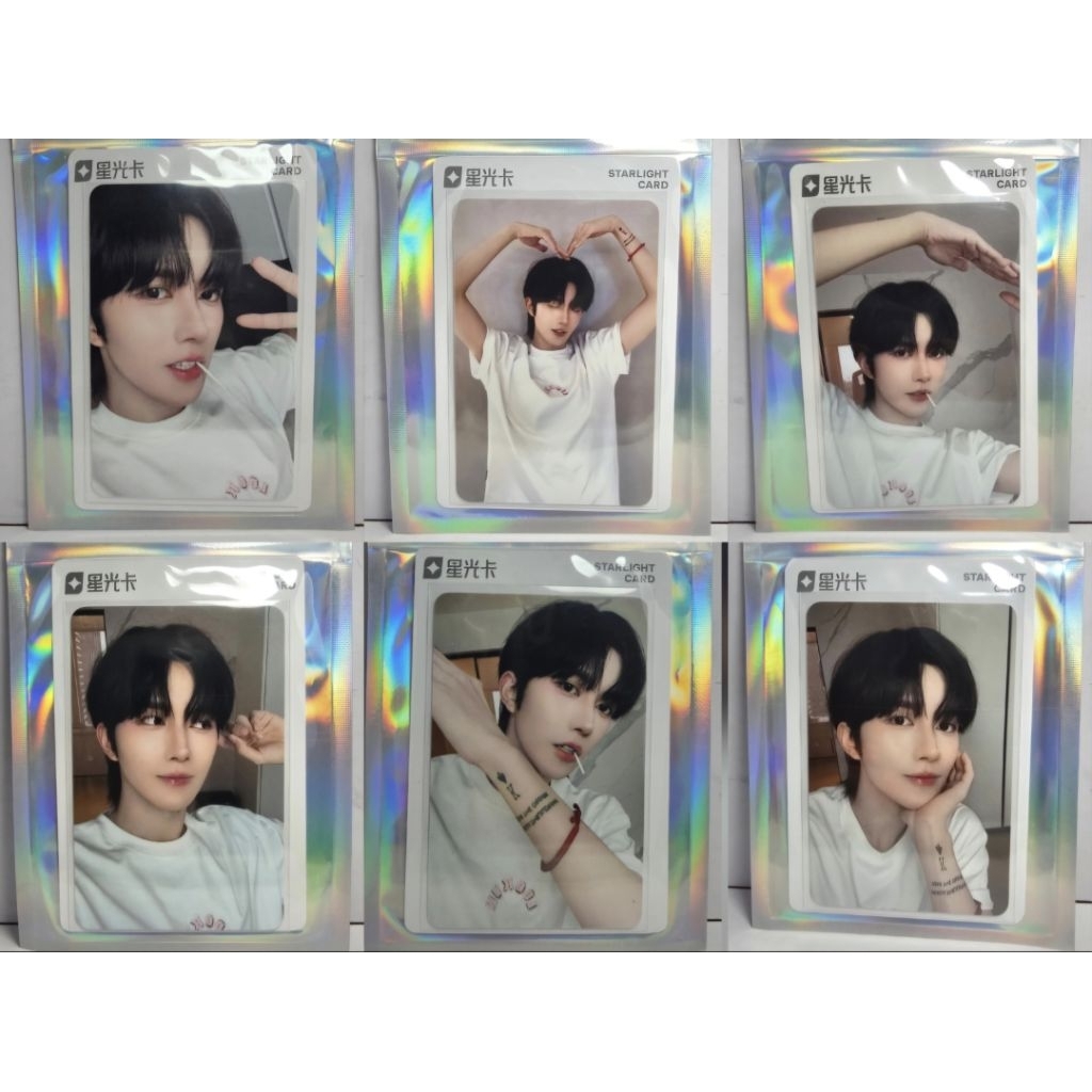 🦋 พร้อมส่ง 🦋 หวงชิง eliot huangxing การ์ด QQ Card X #DesireTheSeries