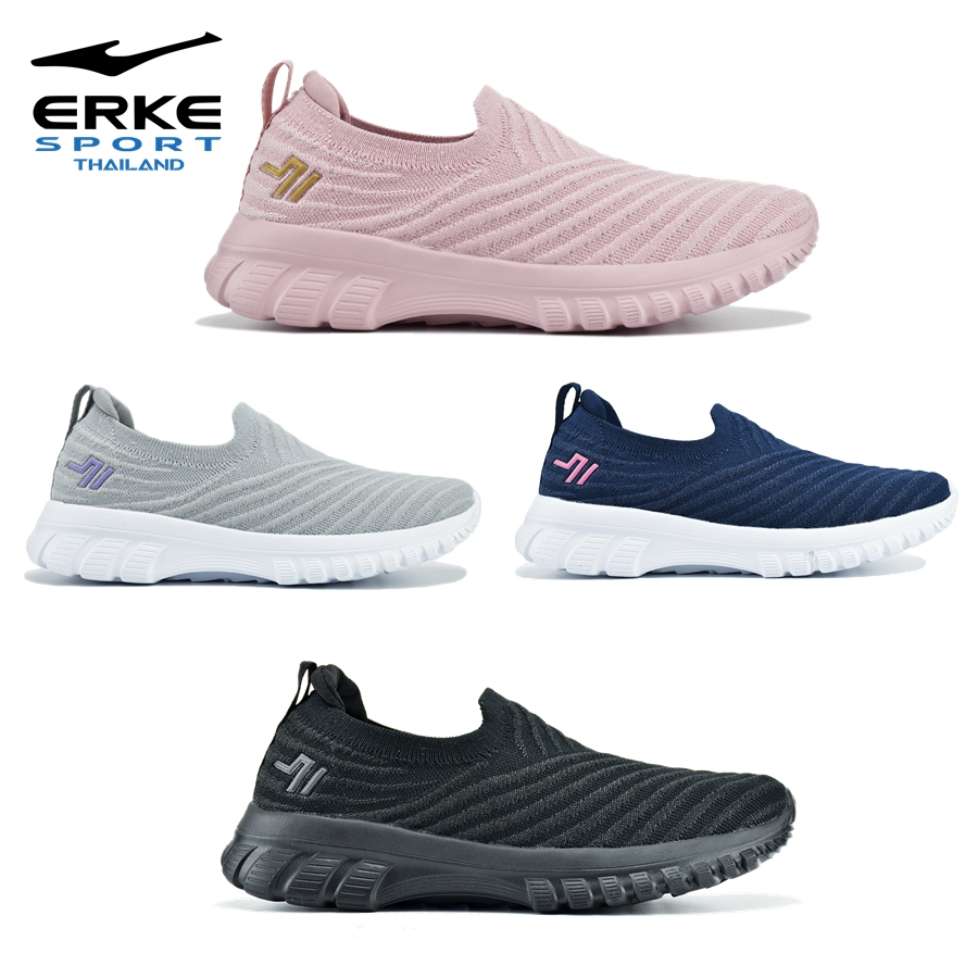 Baoji 807 Slip-on Cotton Wave รองเท้าผ้าใบ บาโอจิ ผู้หญิง
