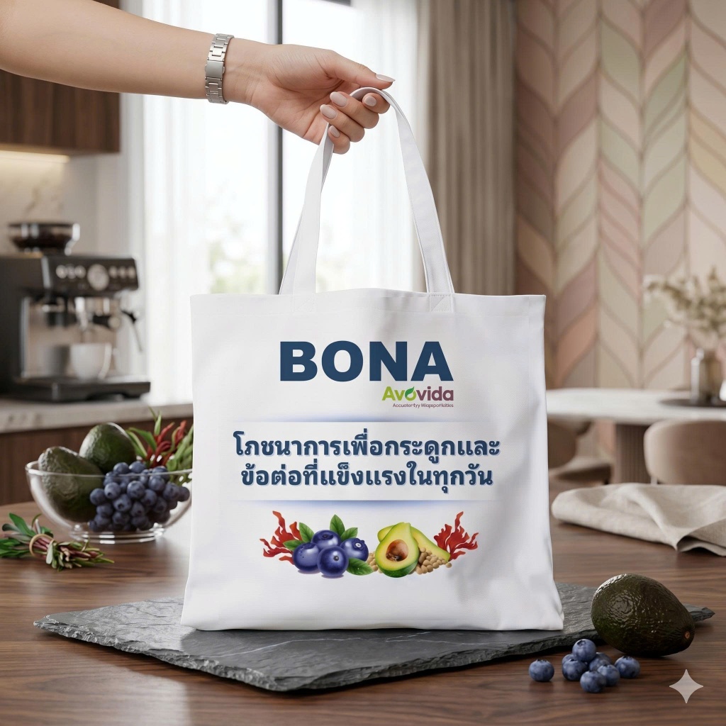 ถุงผ้าพรีเมียม Bona Avovida 2