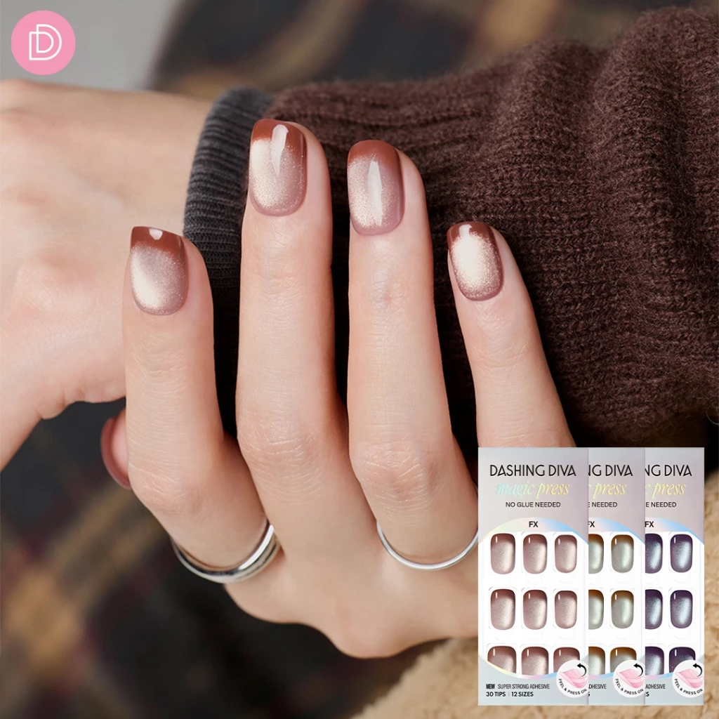 Dashing Diva เล็บปลอม เล็บลูกแก้ว Collection Winter 2025