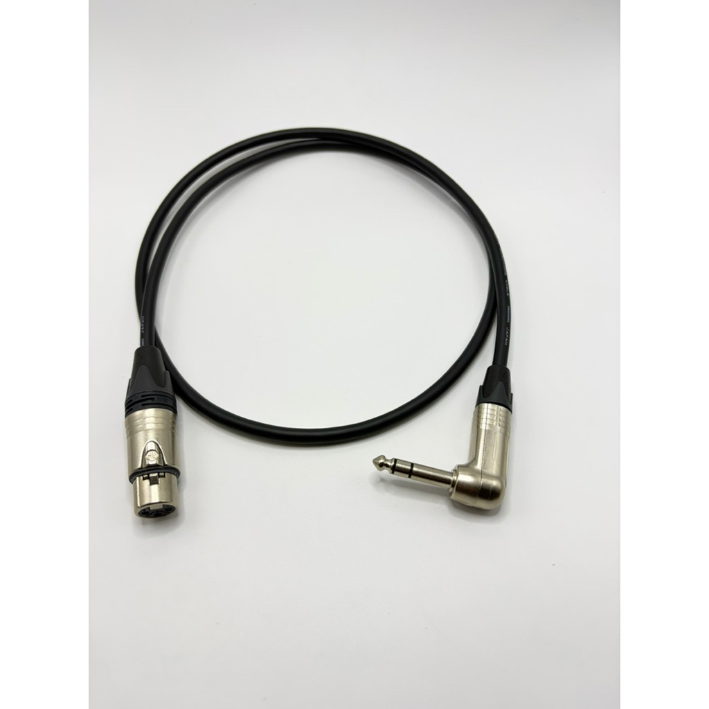 สายtrs-xlrเมีย  trsตรง/trsงอ สายmogami รุ่น2549ทองแดงแท้100% หัวของNeutrikแท้100%