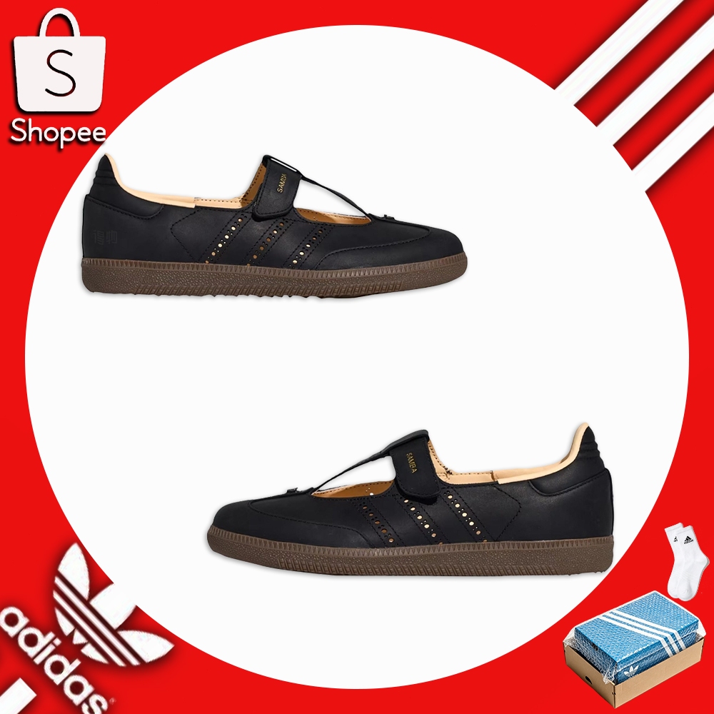 Adidas Originals Samba Jane Comfort Fit Mary Jane Shoes Women's Black