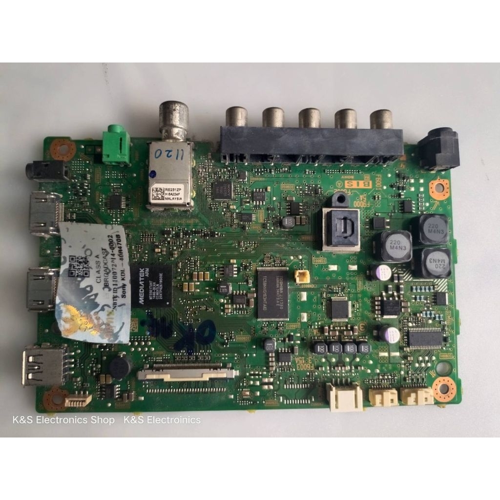 MainBoard SONY รุ่น KDL-40R470B  , KDL-48R470B อะไหล่แท้/ของถอดมือสอง รับประกันสินค้า 30 วัน