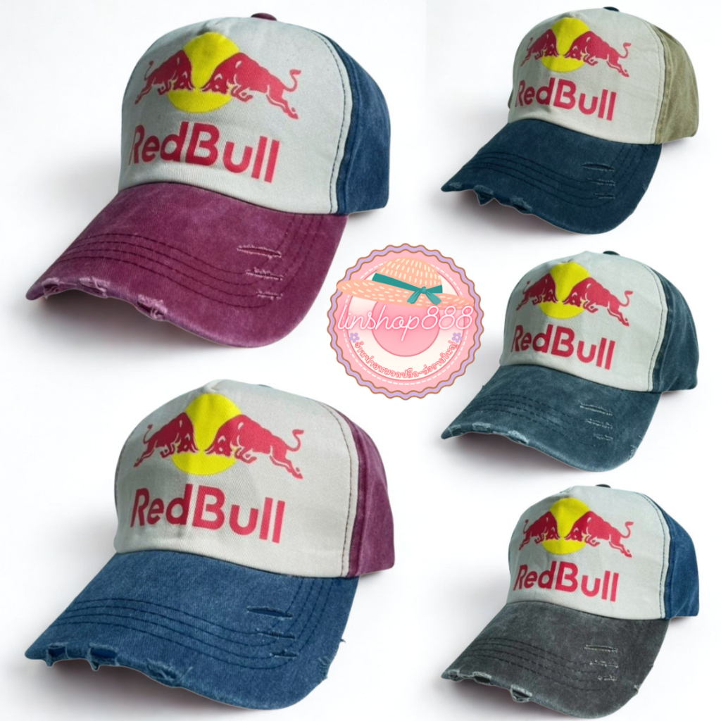 หมวกแก็ป ผ้าสวยๆ สไตส์วินเทจ สีทูโทน ลุคเท่ๆ ไม่ซ้ำแบบใคร พร้อมส่งจ้าาา