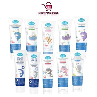 [1 หลอด] Kindee คินดี้ ยาสีฟันออร์แกนิค สำหรับเด็ก 1000 ppm [50 กรัม/หลอด] [เลือกสินค้า]