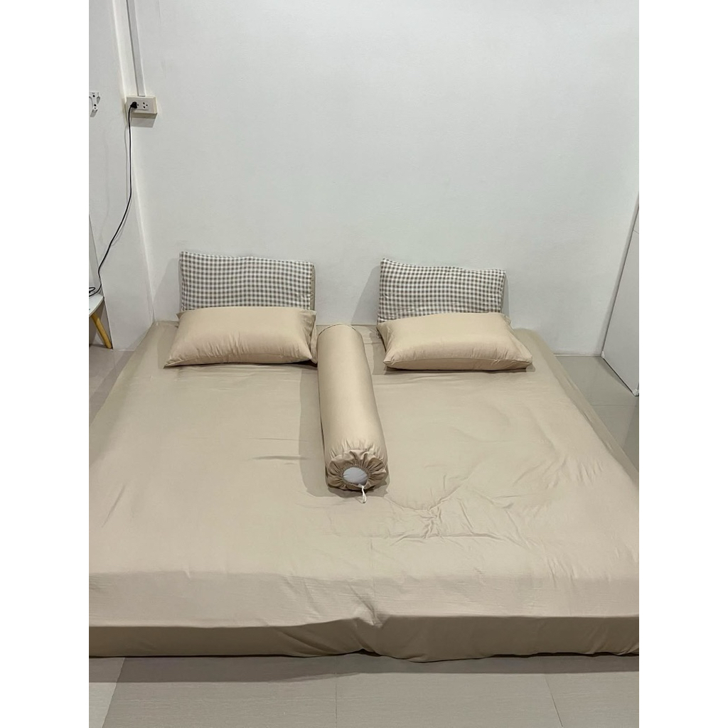 ผ้าปูที่นอน7ฟุต สำหรับที่นอน3.5ฟุตต่อกัน(ผ้าปูเดี่ยว)
