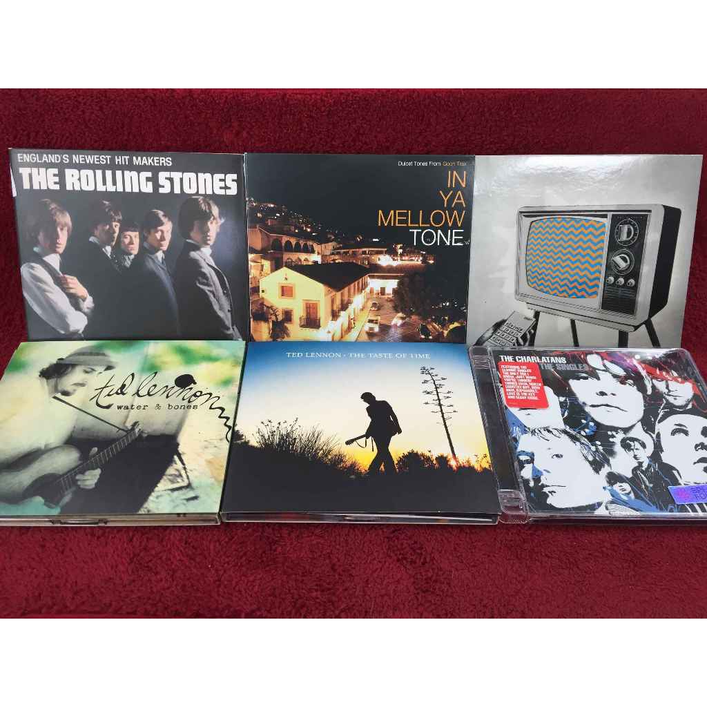 CD The Rolling Stones / Water & Bones / Rick Nelson / Travis / The Specialist / Chuck Berry สภาพตามรูปปก EA85(1-45)