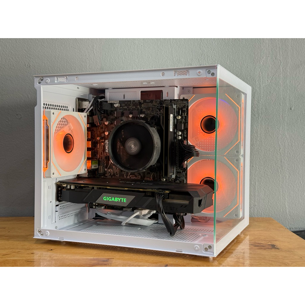 PC ประกอบ คอมประกอบเกมมิ่ง Ryzen 5 3500 GTX1660 Super Ram16 SSD 480GB