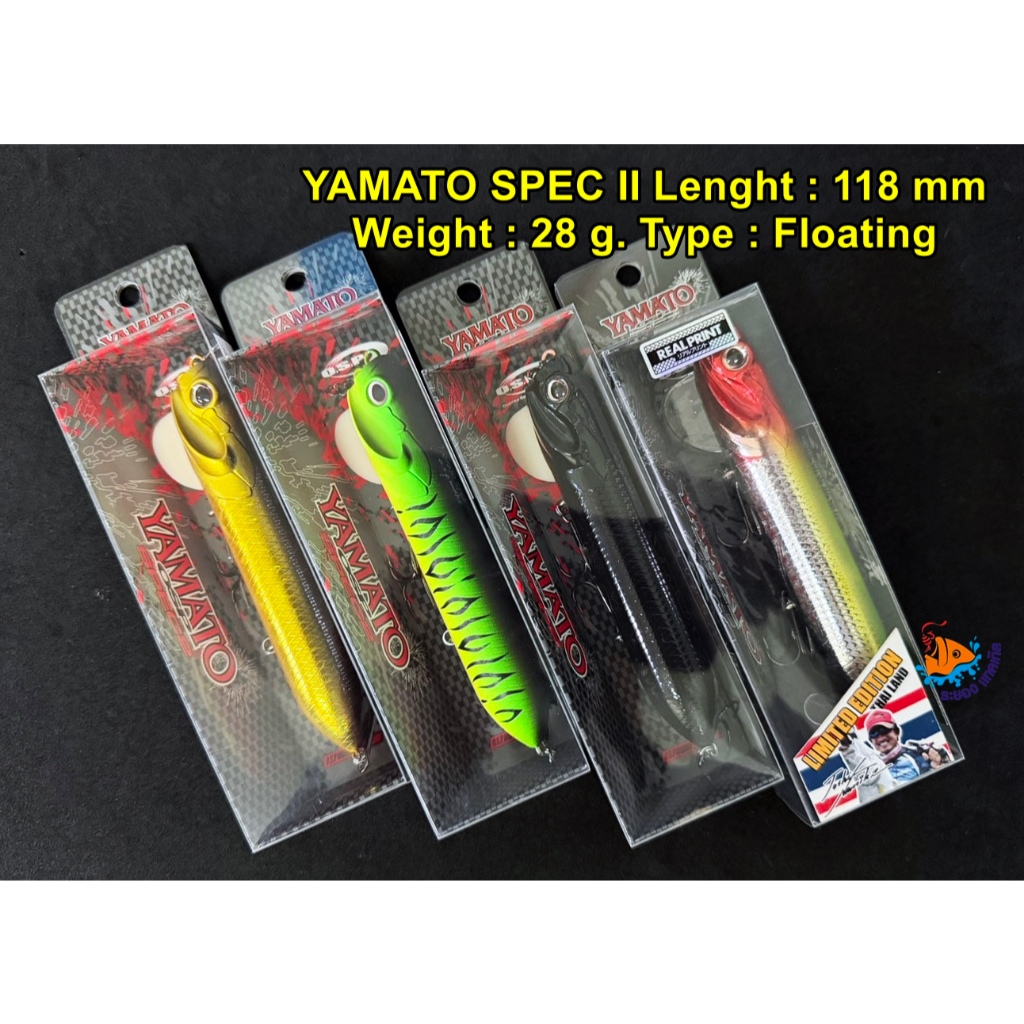 เหยื่อปลอม OSP YAMATO SPEC II  118F  28g. Made In Japan ของแท้ 100%