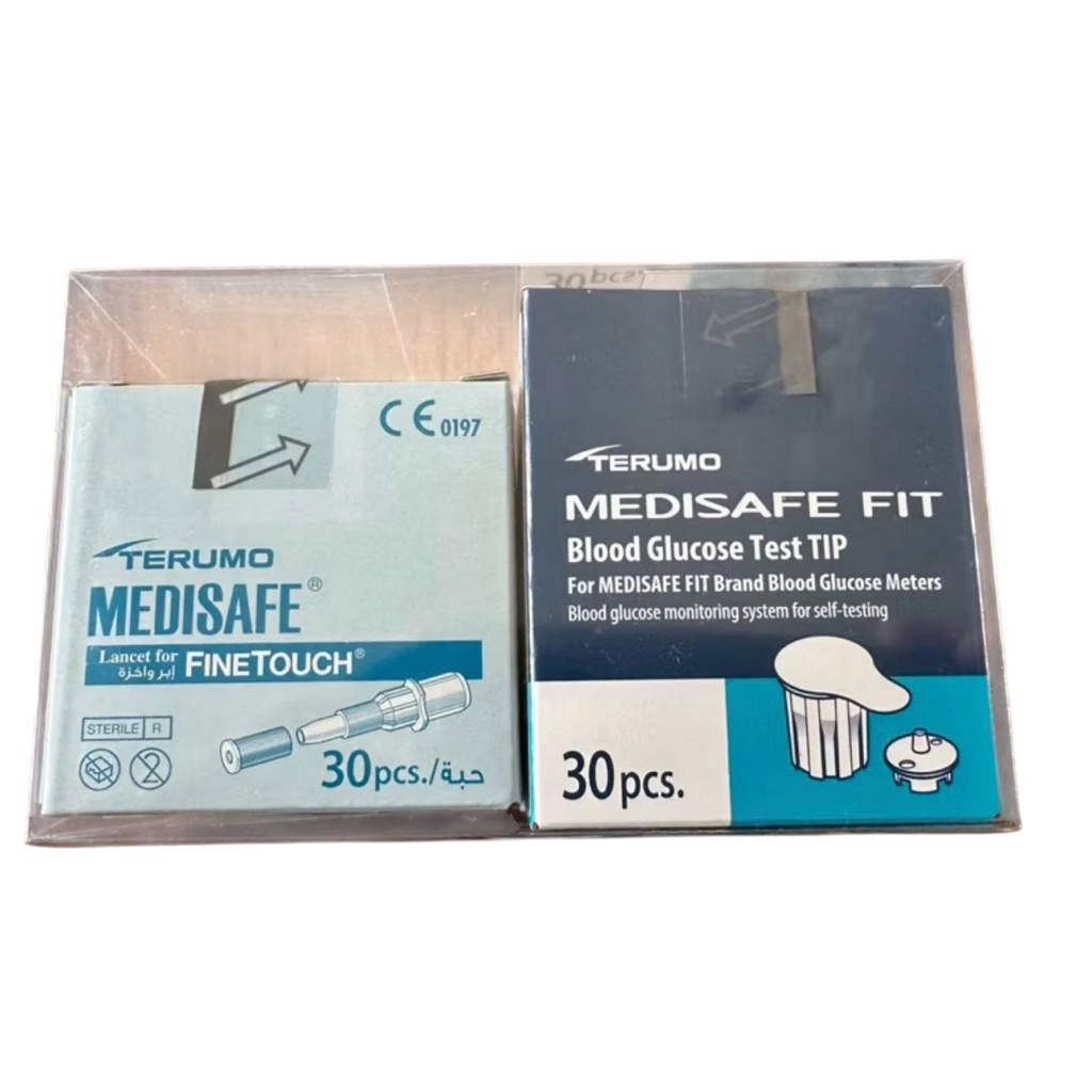 ชุดตรวจระดับน้ำตาลในเลือด Terumo Medisafe 30 ชุด สำหรับการใช้งานที่แม่นยำ