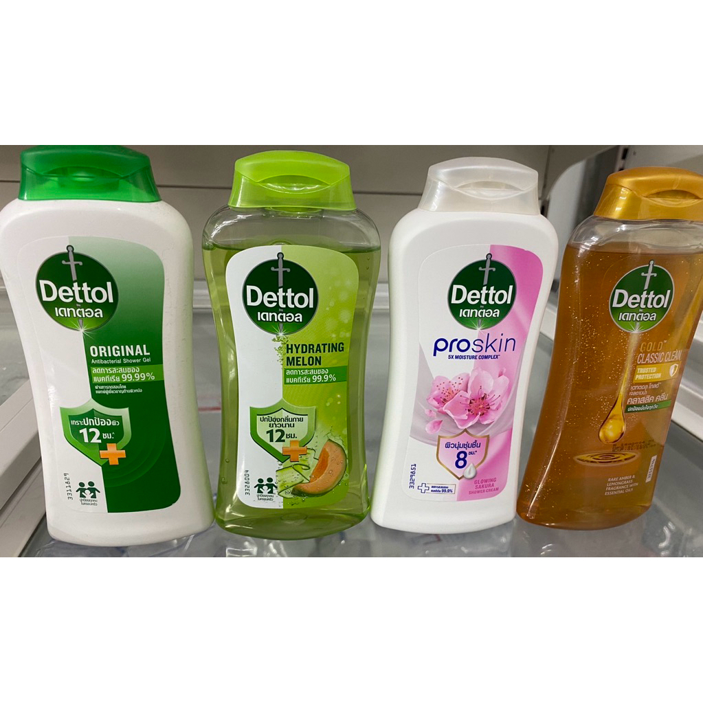 Dettol เดทตอล เจลอาบน้ำ ออนเซ็น อโรมาติก 450 กรัม