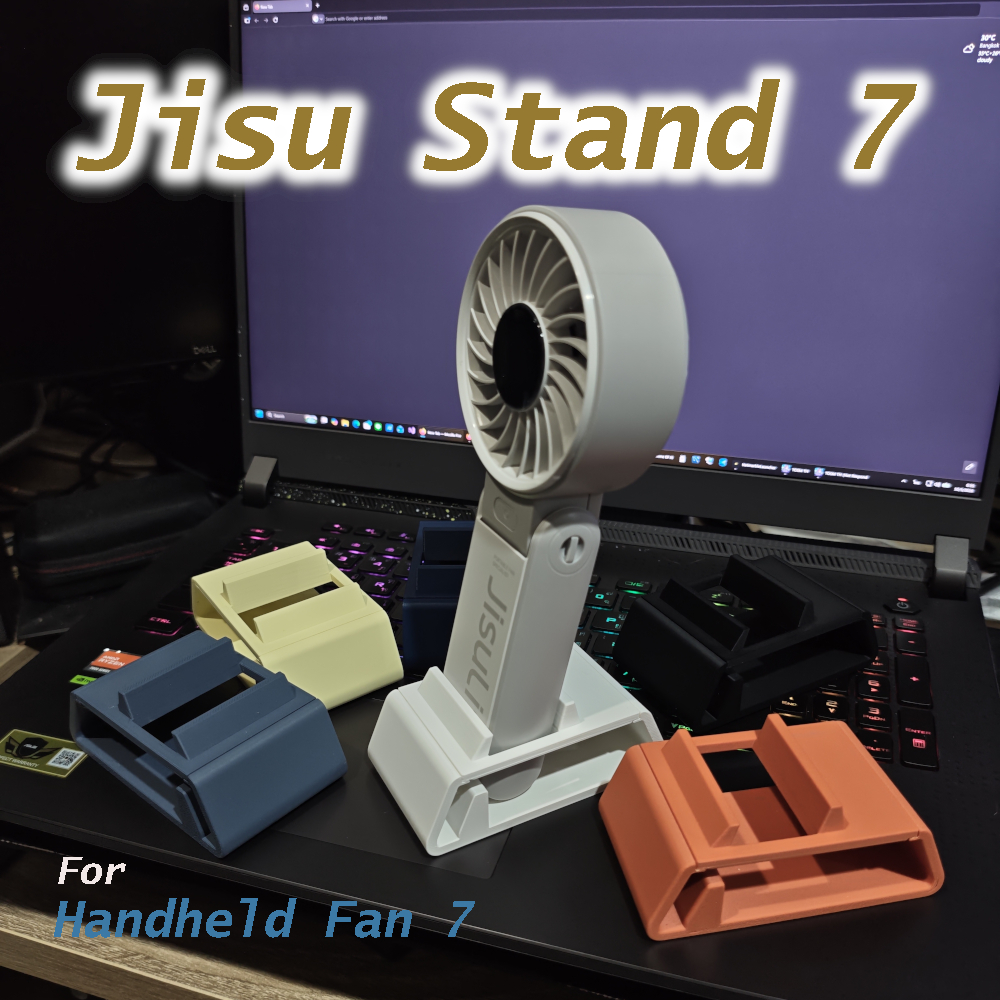ฐานตั้งพัดลม Jisu Stand 7 ปรัมมุมองศาสำหรับพัดลม JisuLife Handheld Fan 7/GOOJODOQ