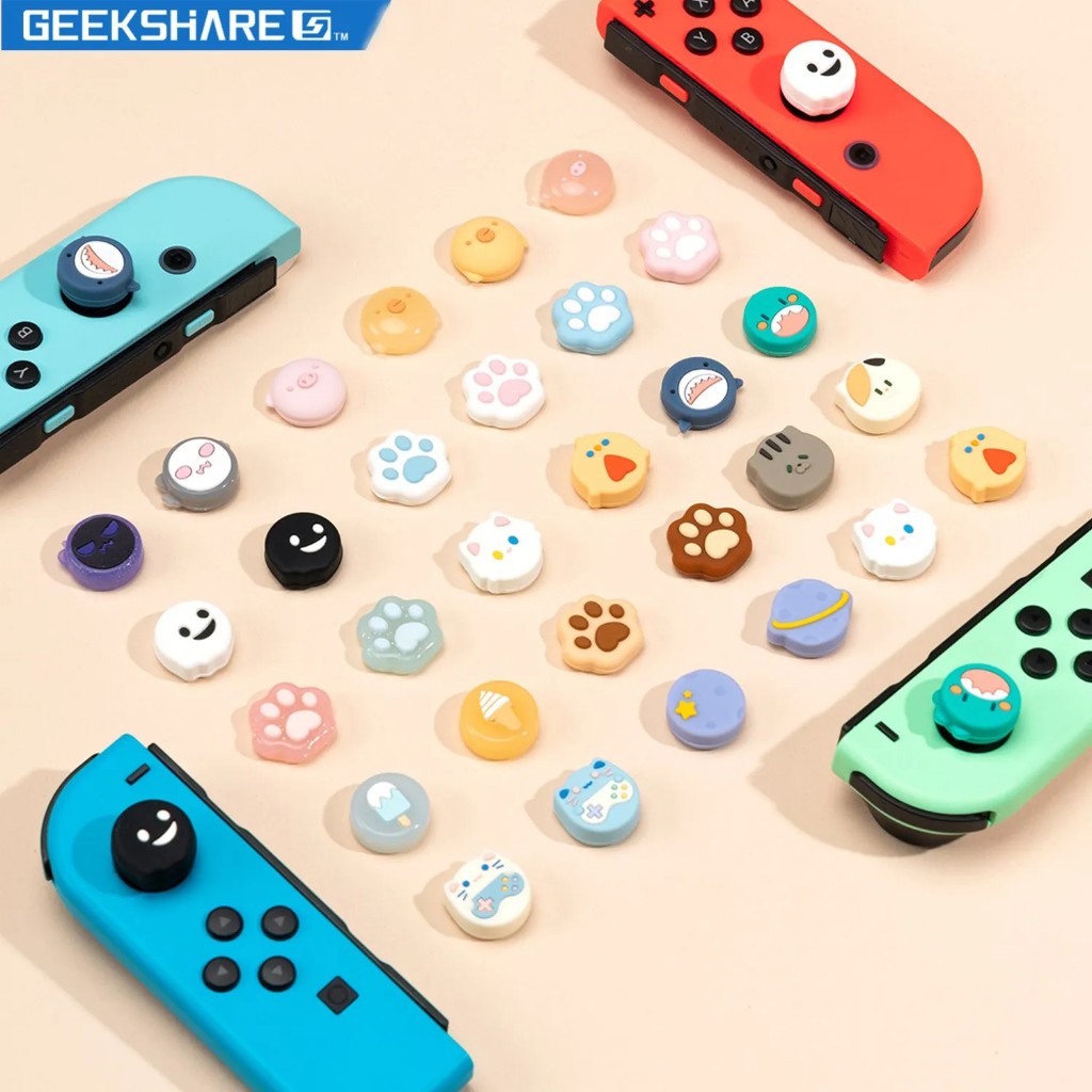 Nintendo Switch™ NSW GeekShare Thumb Grip Caps (By ClaSsIC GaME)
