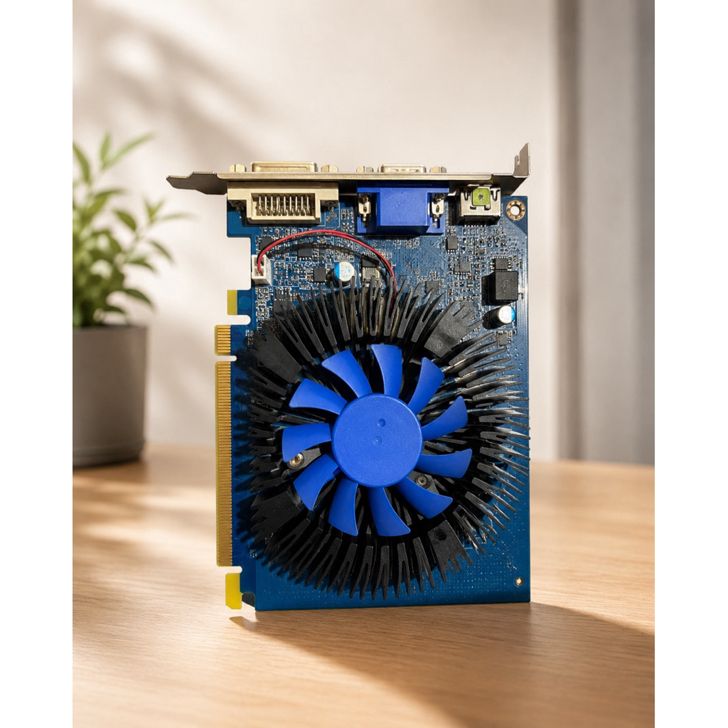 การ์ดจอชิปเซ็ต NVIDIA GeForce Gt 630 (2gb) ใช้งานปกติ มือสอง