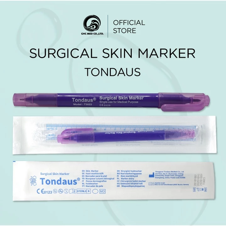 【ชิ้น】Tondaus Surgical Skin Marker ปากกาเขียนผิวหนังทางการแพทย์