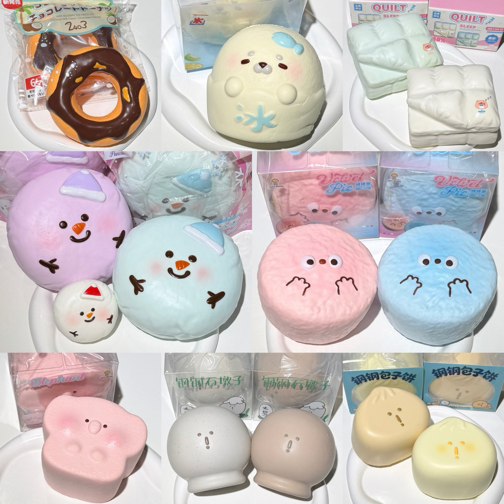 พร้อมส่ง‼️สกุชชี่แท้ ‘ รวมหลายงาน ‘💖🍦น่ารักเนื้อดี กลิ่นหอม 📍ดูรายละเอียดในคลิปรีวิวก่อนกด📍 | sss st