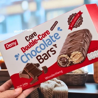 ช็อกโกแลตบาร์ ไส้คอร์ ดับเบิ้ลคอร์ 1 กล่อง 12 ชิ้น Core Double-Core Chocolate Bars