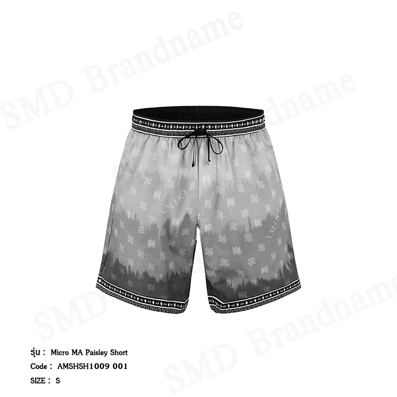 Amiri กางเกงขาสั้นผู้ชาย รุ่น Micro MA Paisley Short Code: AMSHSH1009 001