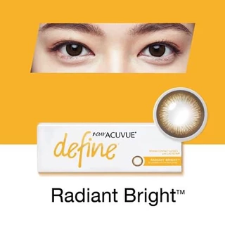 Acuvue : 1-Day Acuvue Define คอนแทคเลนส์สีรายวัน (1 Box : 15 Pairs) (หมดอายุปี 2027)