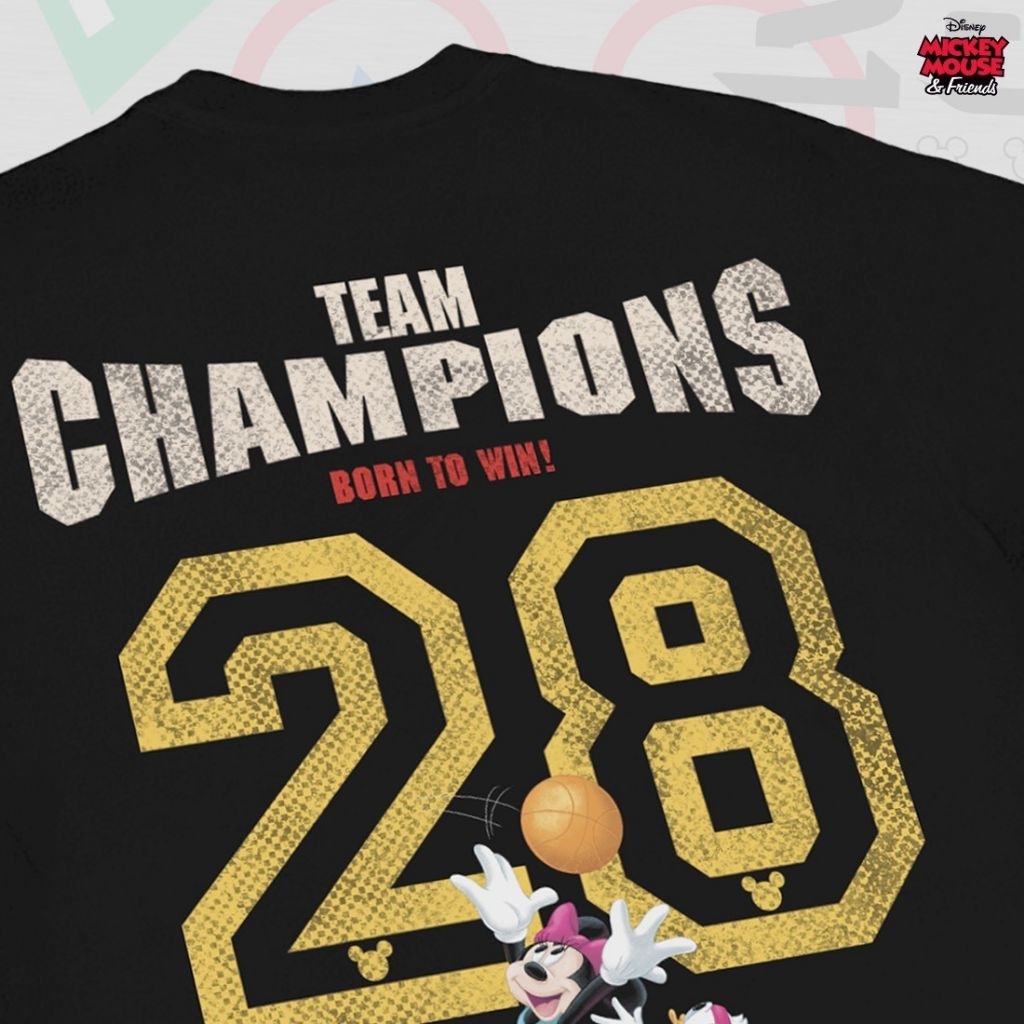 เสื้อ Disney ลาย Mickey mouse สีดำ ลิขสิทธิ์แท้  ( MKX-324 ) ราคา ถูกที่สุด ดีลบีเคเค แกลเลอรีภาพที่ 5