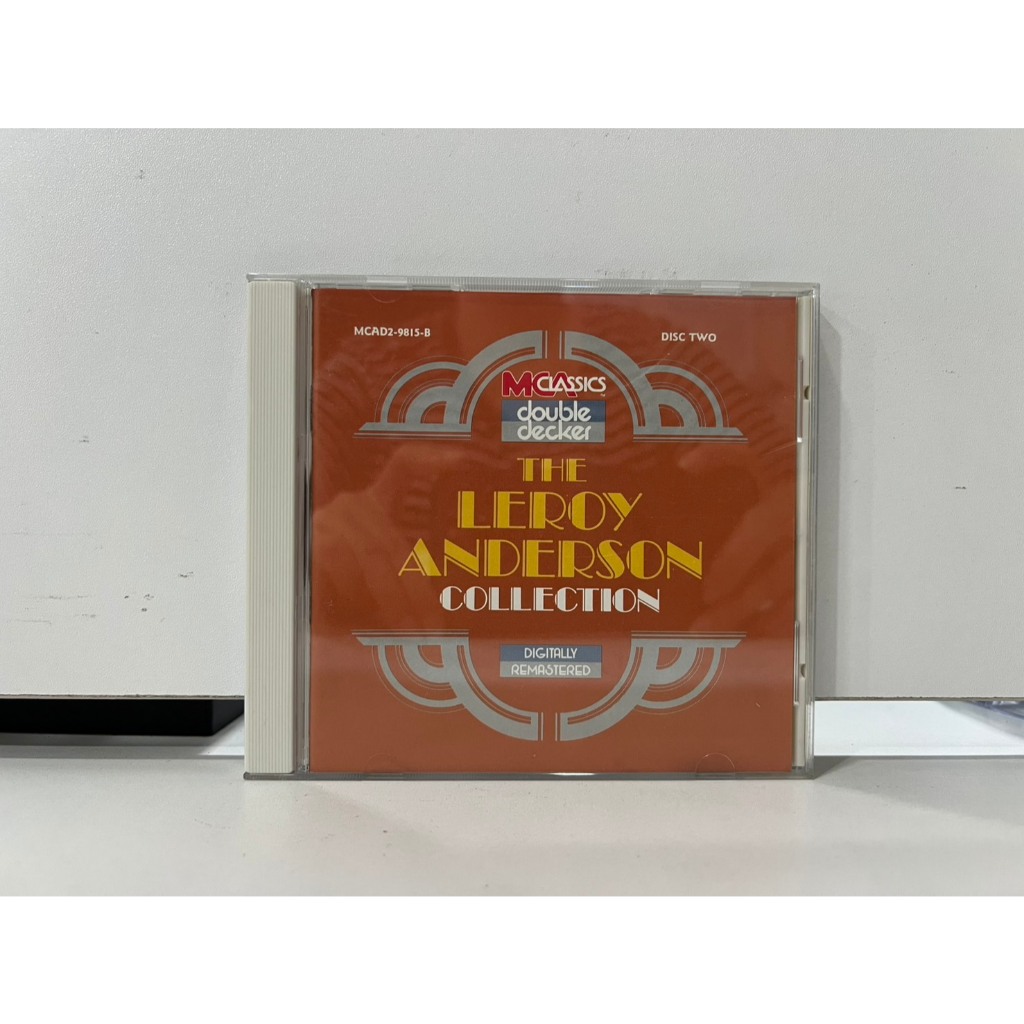 1 CD MUSIC ซีดีเพลงสากล THE LEROY ANDERSON COLLECTION LEROY ANDERSON: CONDUCTOR (C9D42)