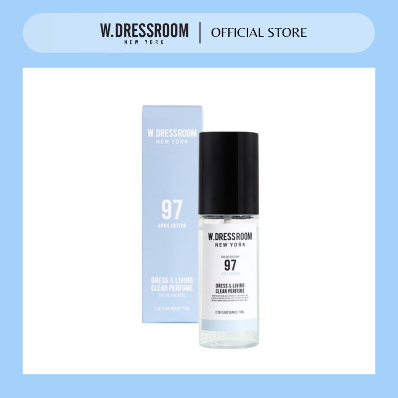 W.DRESSROOM Dress & Living Clear Perfume Portable 97 - April Cotton 70 ml