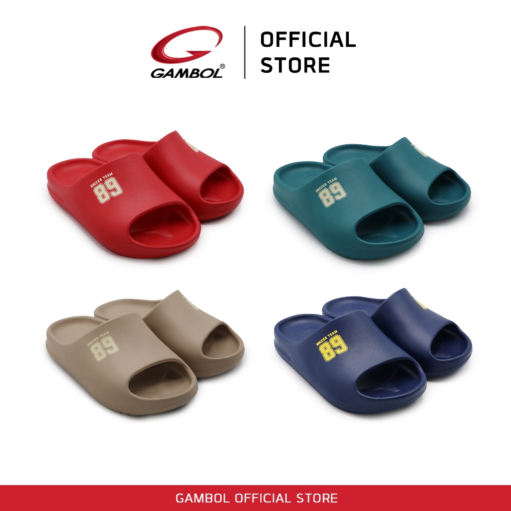 GAMBOL แกมโบล MAX 89 รองเท้าแตะแบบสวมเด็ก รุ่น GK42288 Size 32-35