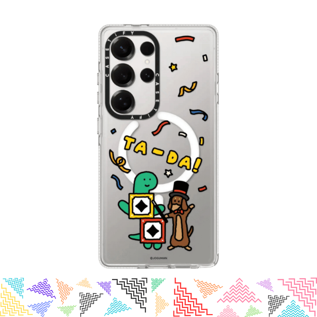เคสมือถือ CASETiFY | TA-DA! Case [JOGUMAN] For iPhone Samsung แท้ พร้อมส่ง เคสกันกระแทก