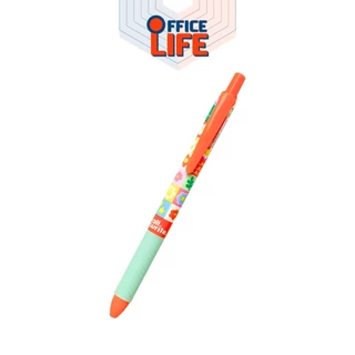 Allwrite (ออไรท์) Gel Pen ปากกาออไรท์ หมึกเจล ลายดอกไม้สุดคิวท์ รุ่น AW439 ( 1 ด้าม / คละสี )