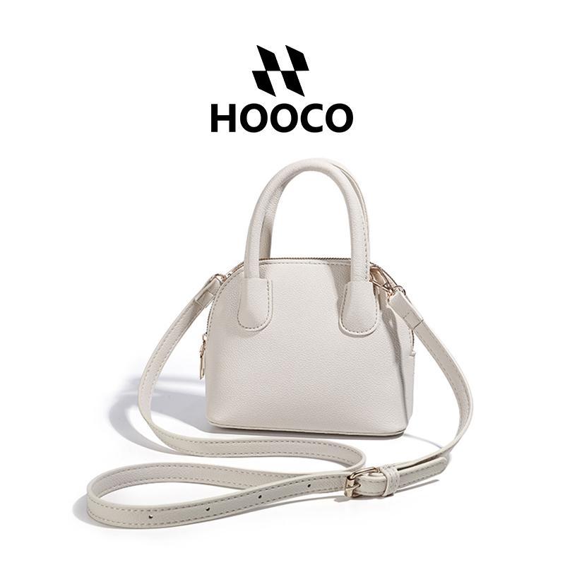 HOOCO حقيبة كتف صغيرة على شكل صدفة — صورة 4