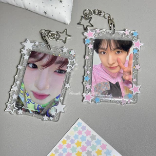 Starlight PhotoCard Holder เฟรมการ์ด กลิตเตอร์รูปดาว
