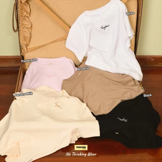 Toogtons ทุกตอนส์ เสื้อยืดผู้หญิง รุ่น Baby Soft Signature เสื้อยืด เสื้อ baby tee ผ้านุ่มใส่สบาย