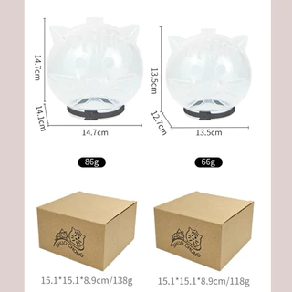 พร้อมส่งในไทย! ที่ครอบหัวแมวกันแมวกัด ป้องกันการกัดและเลีย น้ำหนักเบา ใช้งานง่าย