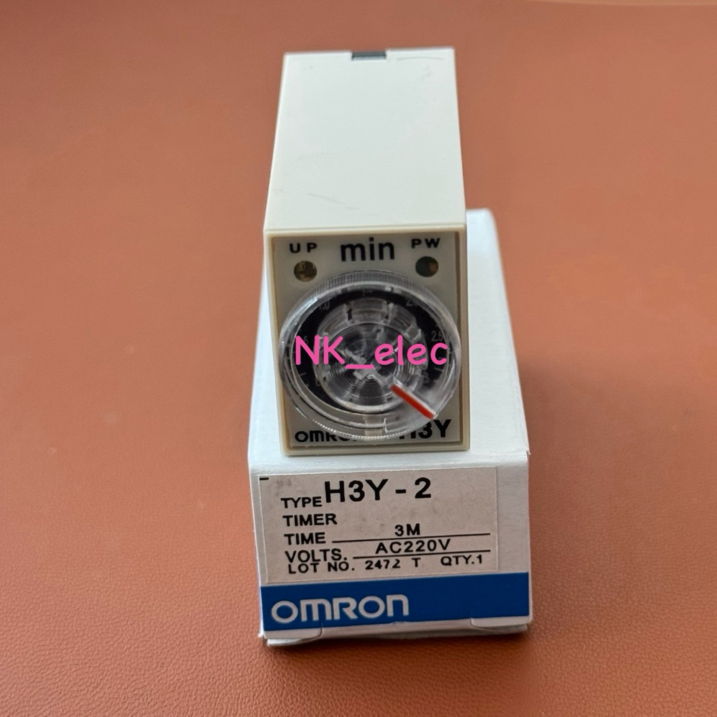 H3Y-2 220VAC JAPAN🇯🇵 TIMER 3M (3นาที) มีสินค้าพร้อมส่งในไทย🇹🇭