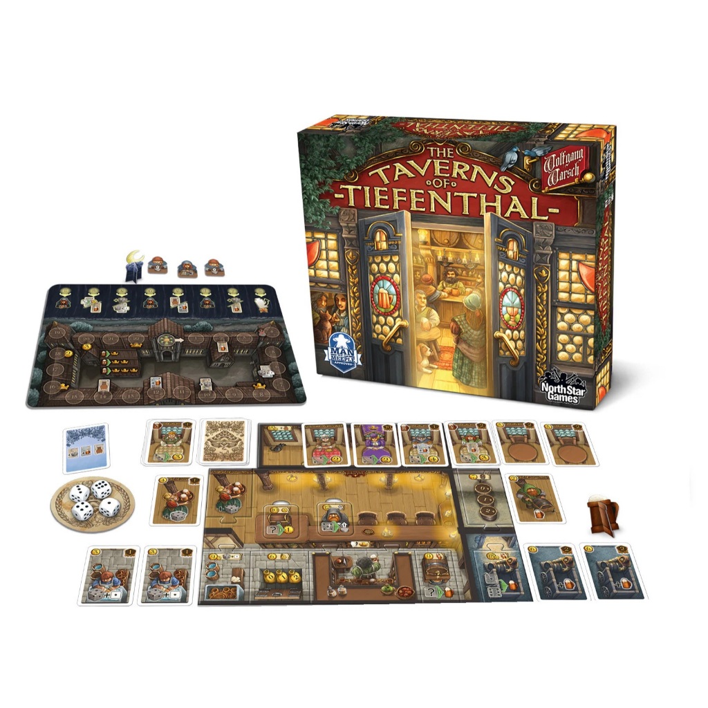 [บอร์ดเกม] บอร์ดเกมสร้างร้านเหล้า THE TAVERNS OF TIEFENTHAL