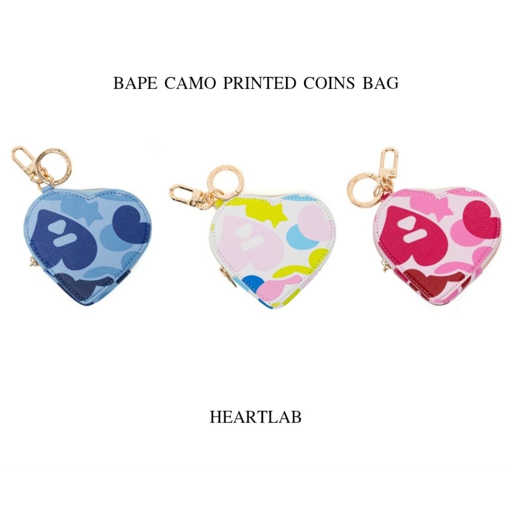 BAPE APEE CAMO PRINTED COINS BAG (ลิขสิทธิ์แท้100%)