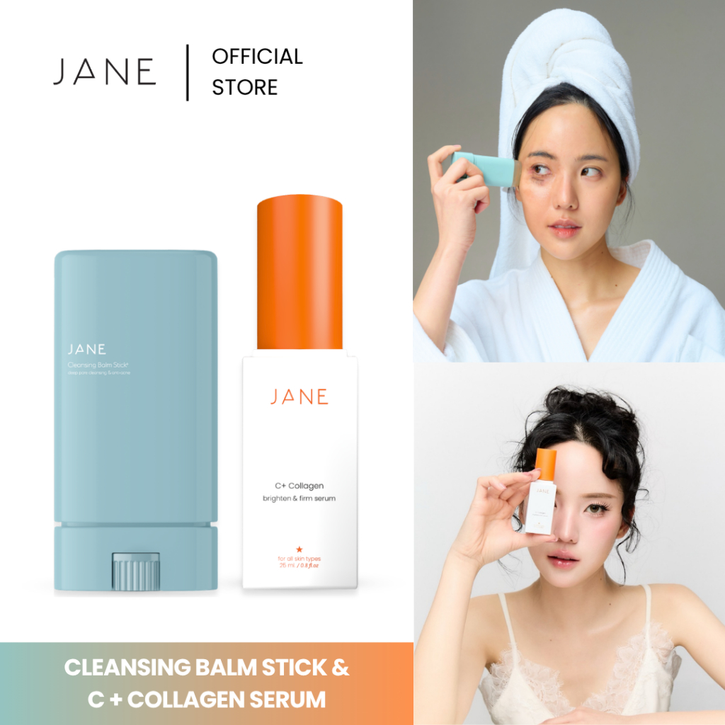 สวยครบสูตร Jane Cleansing & Jane Serum C+