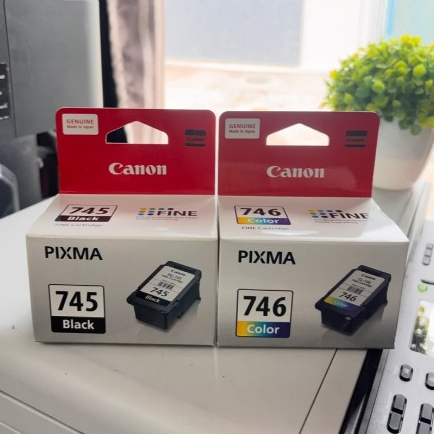 ตลับหมึกCanon PG-745 BK /CL -746 Black/Colorของแท้