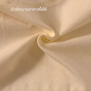 M-2XL กางเกงชั้นในผู้หญิง ผ้าฝ้ายแท้ ทรงบ็อกเซอร์ เอวกลางถึงเอวสูง ยืดหยุ่นสูง เป้ากางเกงแบบแอนตี้แบคทีเรีย