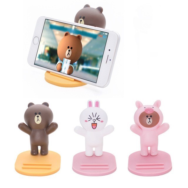 ตุ๊กตา การ์ตูน น่ารัก ใช้ตั้งมือถือ ที่วางโทรศัพท์ Model Case Phone