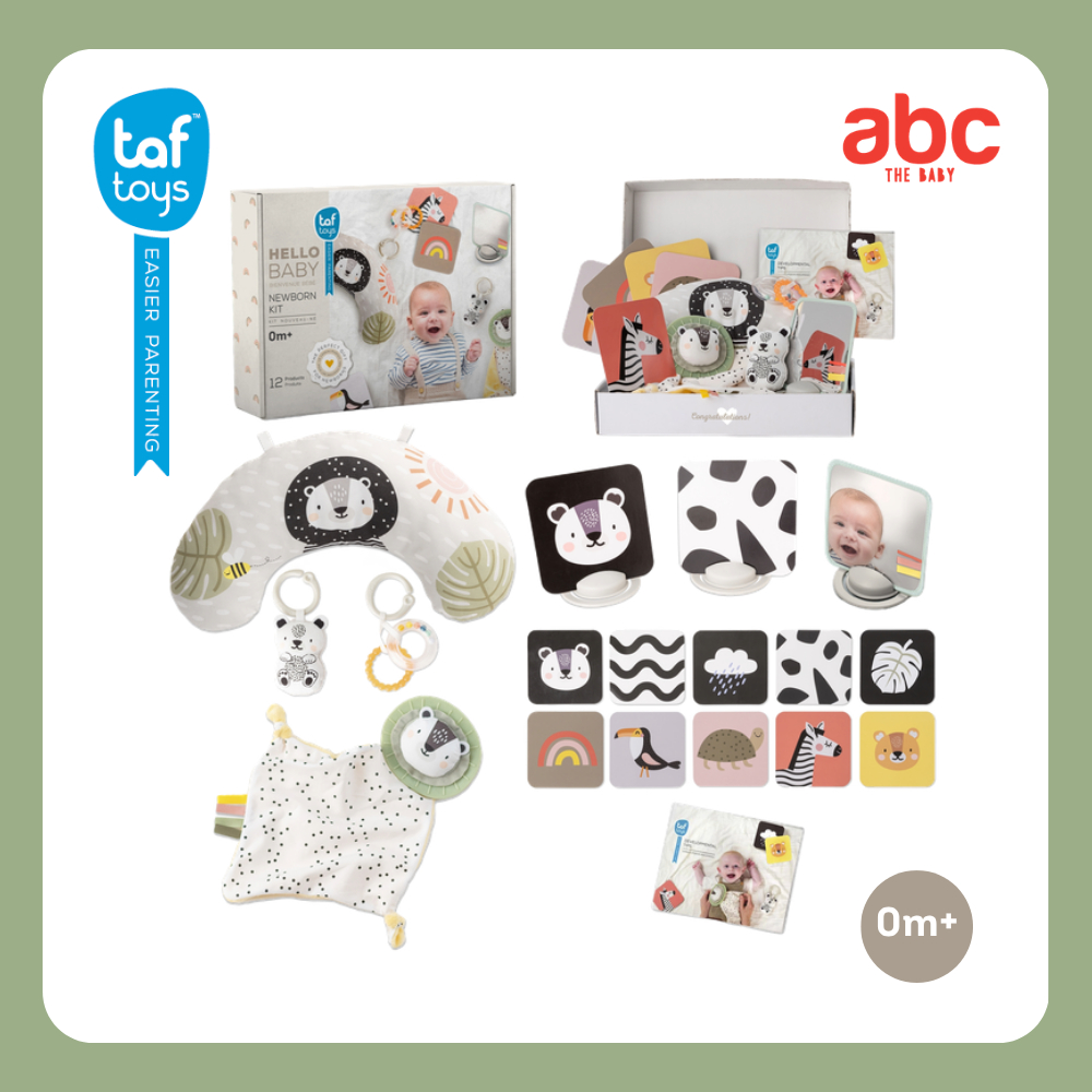 Taf Toys ของขวัญเด็กแรกเกิด Newborn Kit ของเล่นเด็กแรกเกิด ของเล่นเสริมพัฒนาการ 0 เดือน ขึ้นไป – โปรปัง