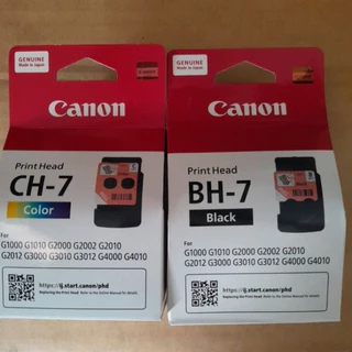คุ้มค่ามาก! ติดตั้งง่าย | หัวพิมพ์ Canon BH7 CH7 (เทียบเท่า Canon CA91 CA92) แท้ สำหรับ G1000 G2000 G3000 G4000