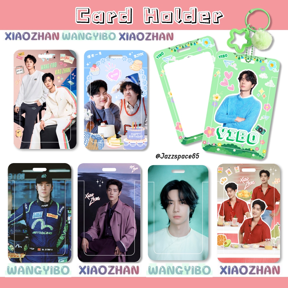 ที่ใส่บัตร หวังอี้ป๋อ เซียวจ้าน ที่ใส่บัตรพนักงาน คีย์การ์ด บัตรรถไฟฟ้า Holding Card [พร้อมส่ง]