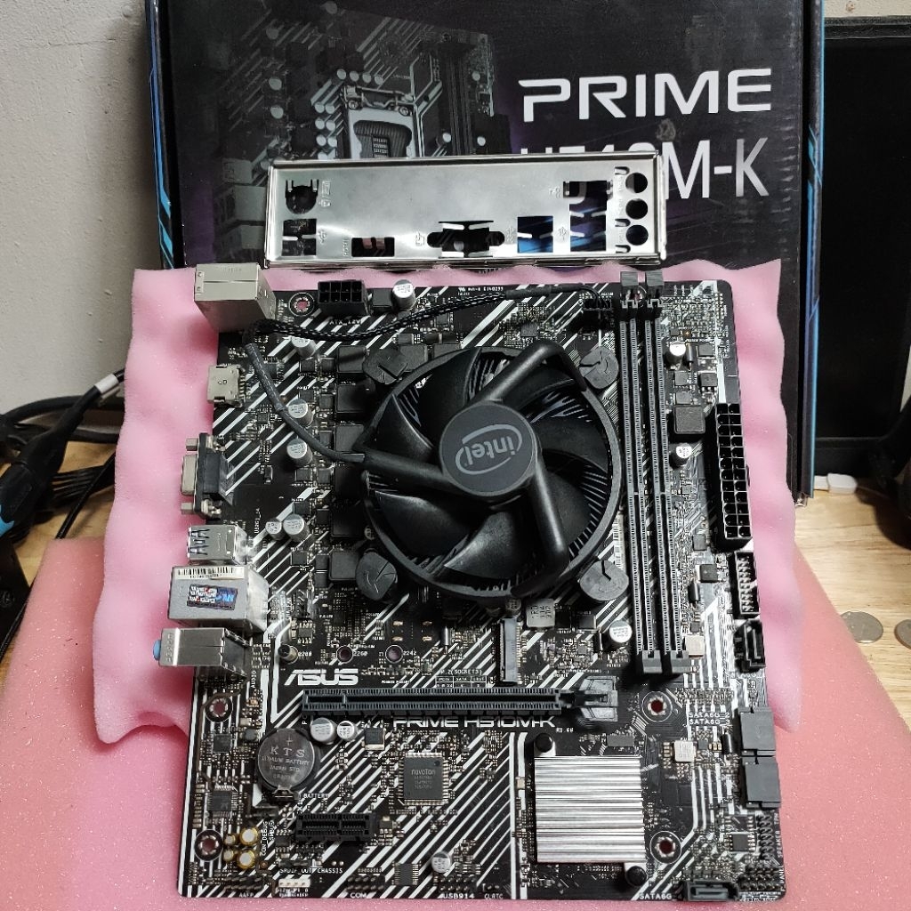 เซฺ็ท CPU i5 11400f + Mainboard  Asus H510M-k มือสองสภาพสวย
