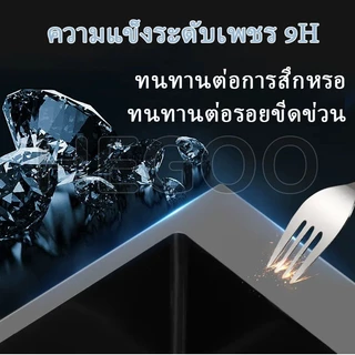 【ถ้าเสียหาย เรารับผิดชอบ】ซิงค์ล้างจาน อัพเกรดหนาขึ้น SUS304 อ่างล้างจาน 1หลุม ไม่ขึ้นสนิม 60×45×22 ซม