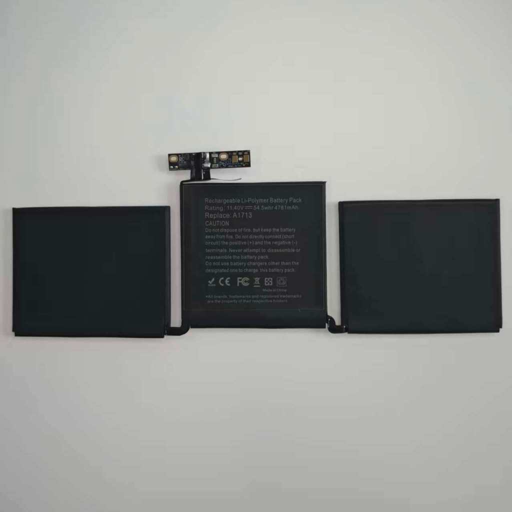 Original 11.40v 54.5wh a1713 laptop battery for "; A1708 2016 2017 EMC 2978 3164 020-00946 beyond