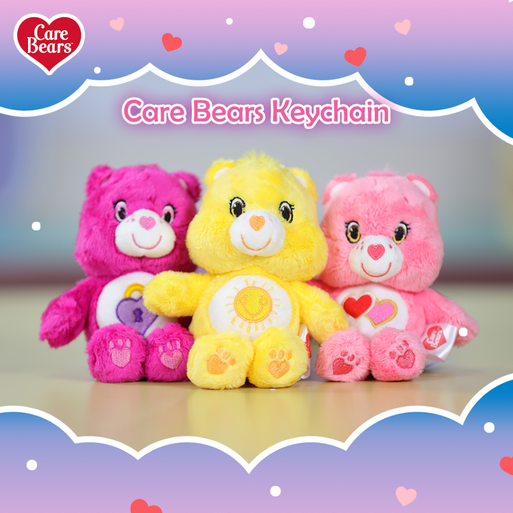 [พร้อมส่ง] พวงกุญแจ Care Bears สุดคิ้วท์